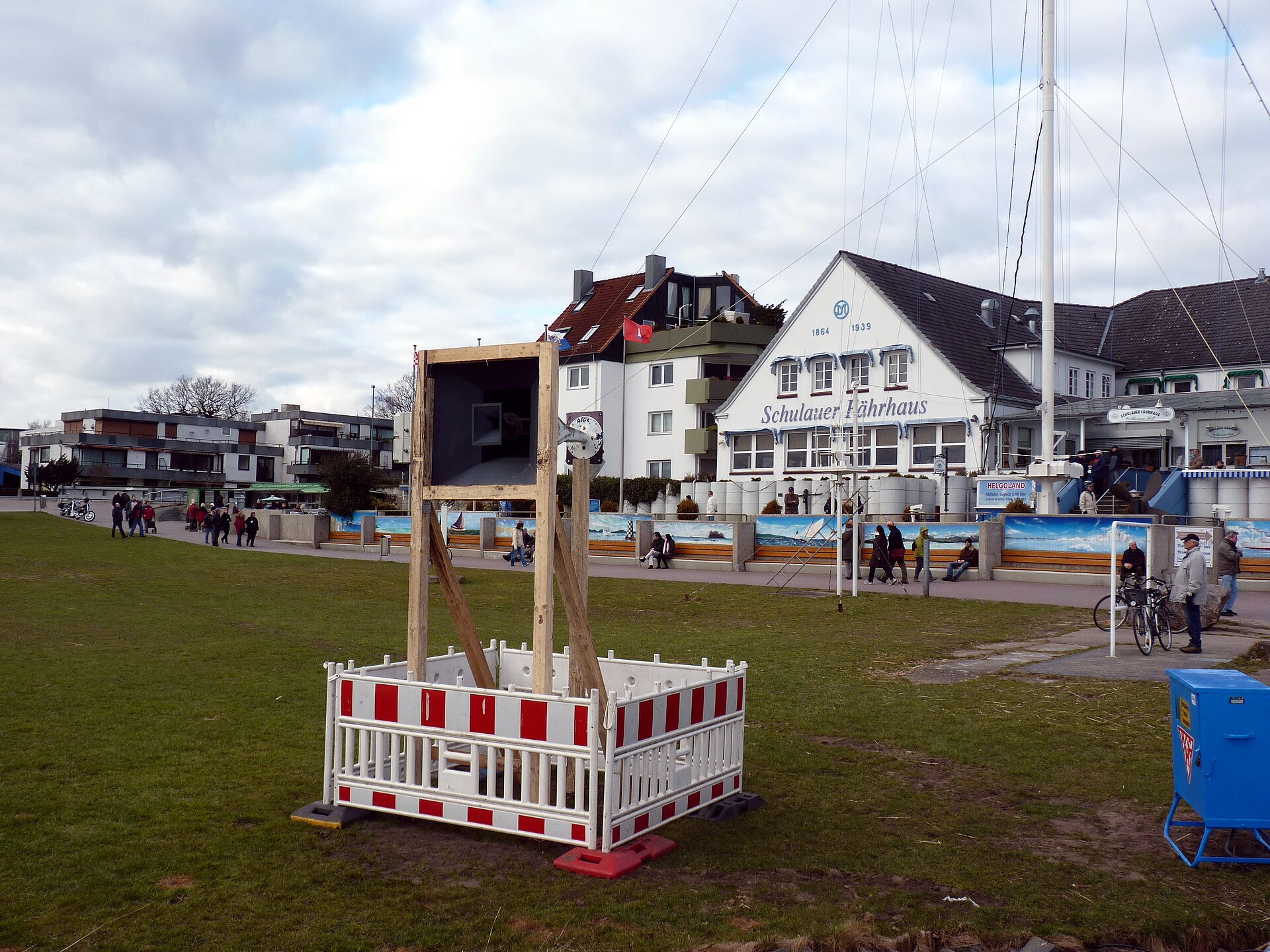 Schiffsbegrüßungsanlage Willkomm-Höft